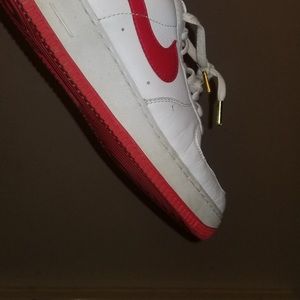 Nike Airforce One size 10.5! Pretty used, University red.